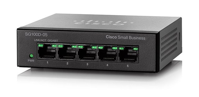 Cisco 5 端口交换机